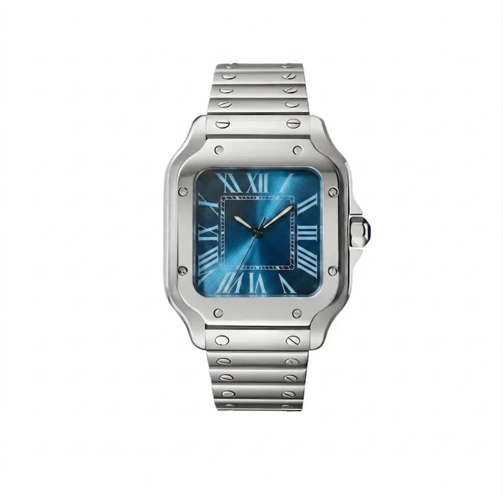 ModTos "Classic Blue" Santos 38mm