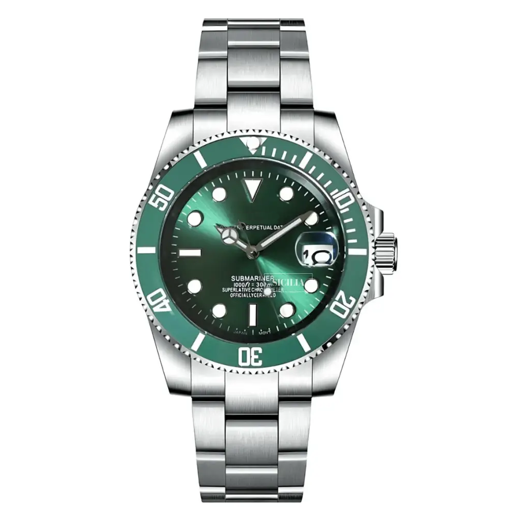 Seiko Mod "Green" Submariner