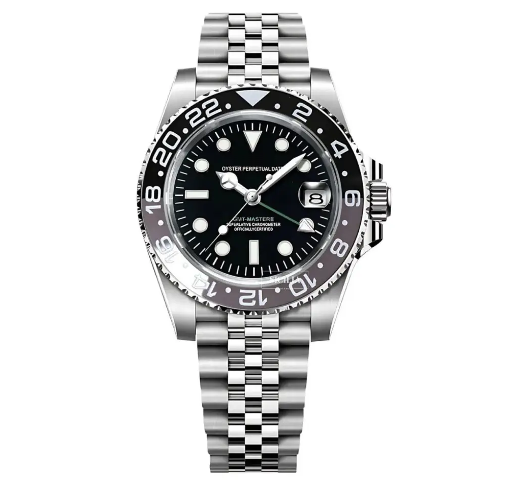 Seiko Mod "Bruce Wayne" GMT