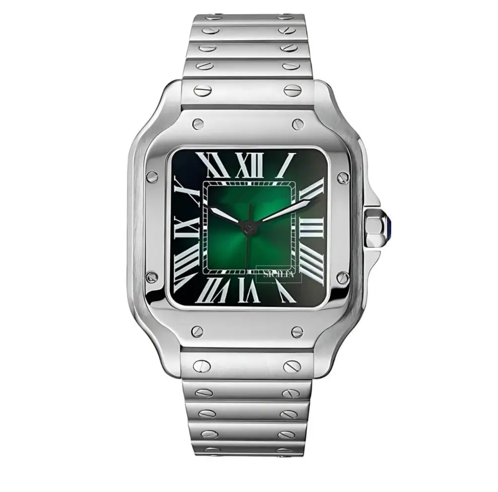 Seiko Mod "Classic Green" Santos