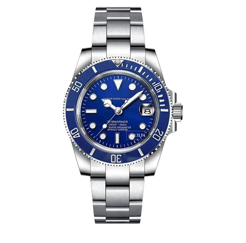 Seiko Mod "Marina Blue" Submariner