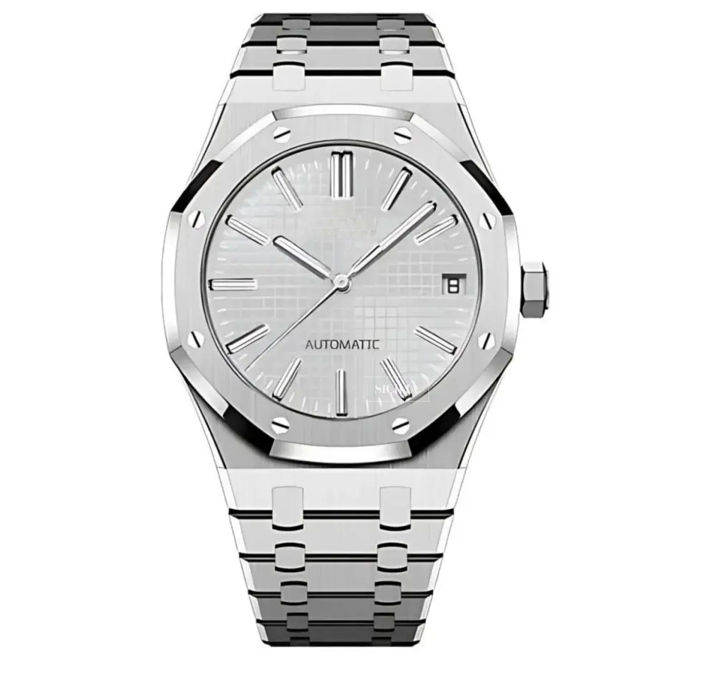 Seiko Mod "White" Royal Oak