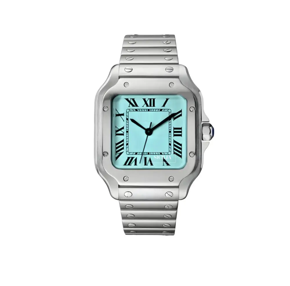 Seiko Mod "Classic Ice Blue" Santos