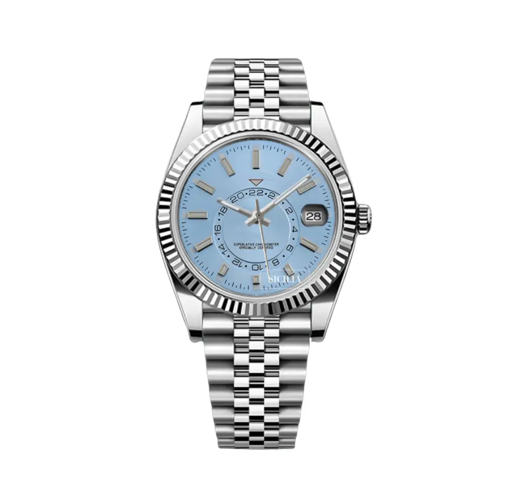 Seiko Mod "Ice Blue" Sky-Dweller