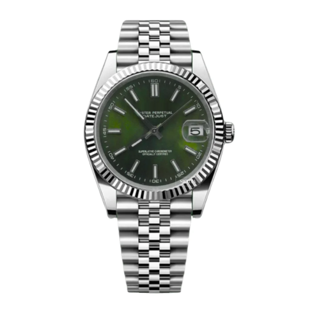 Seiko Mod "Olive Green" Datejust