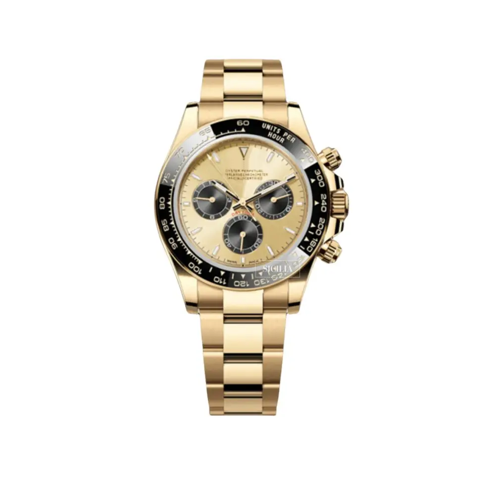 Seiko Mod "Gold & Black" Daytona