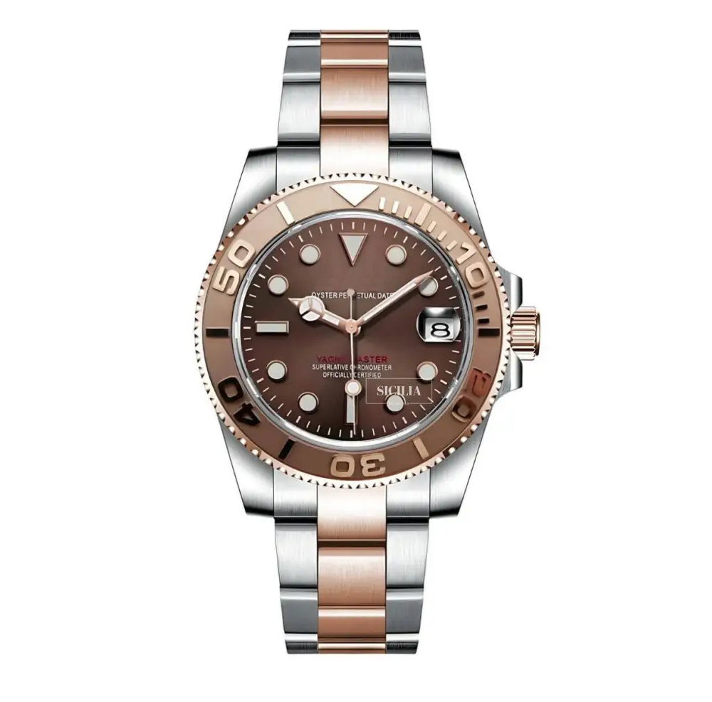 Seiko Mod "Rose Gold" Yacht Master