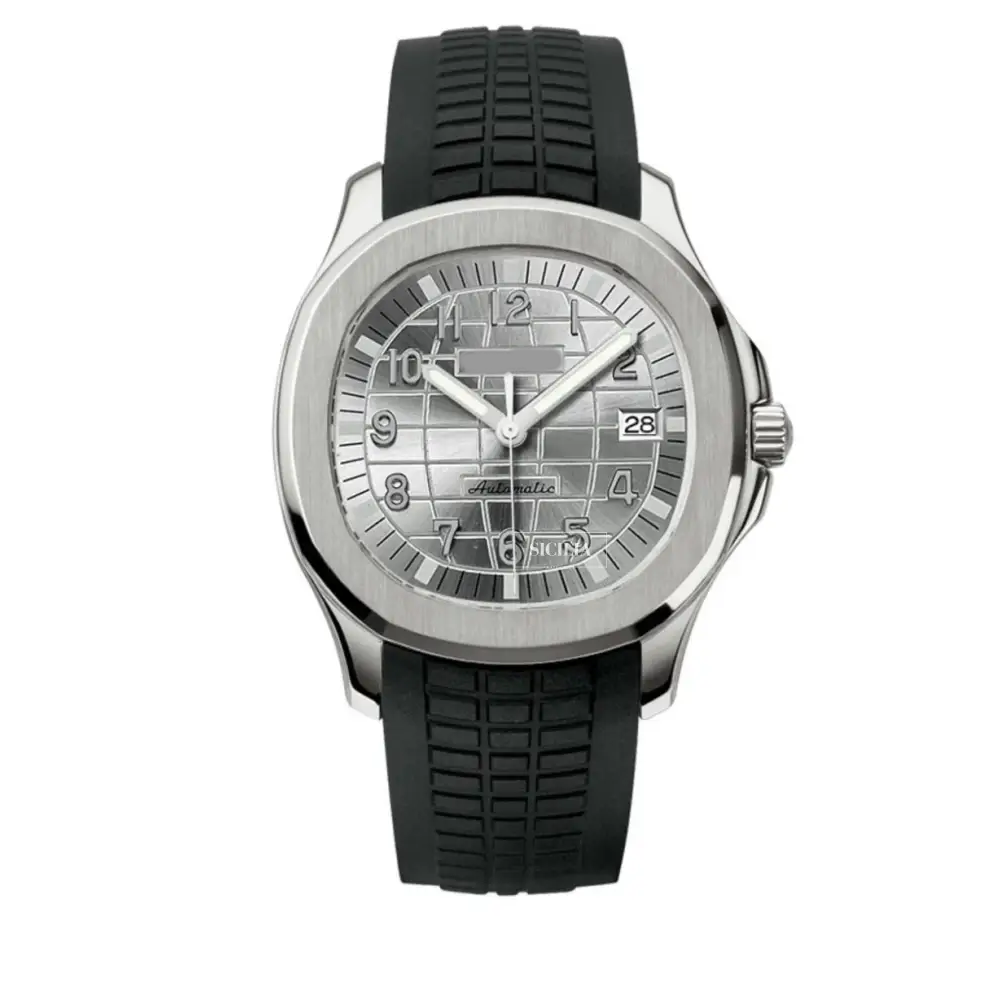 Seiko Mod "Black & Silver" Aquanaut