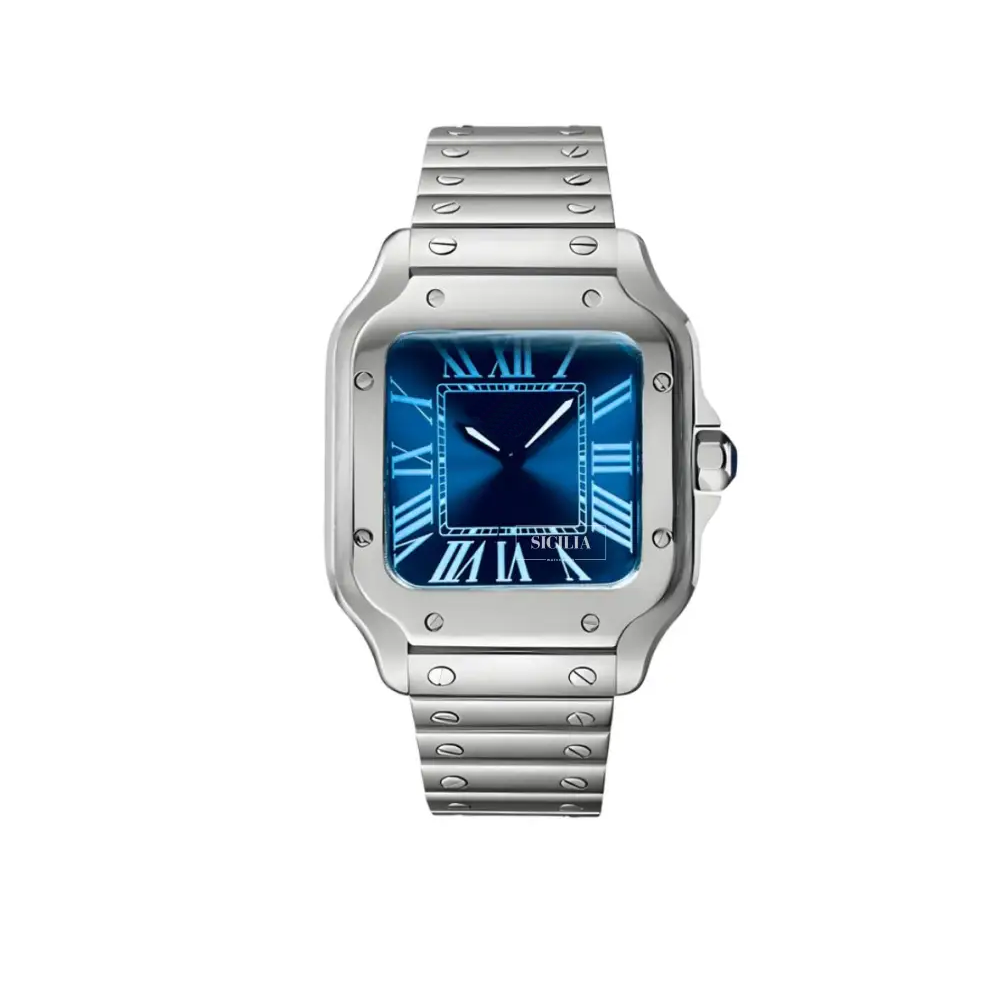 Seiko Mod "Classic Blue" Santos
